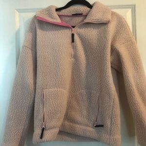 J. Crew Polartec Half Zip Pullover Jacket
